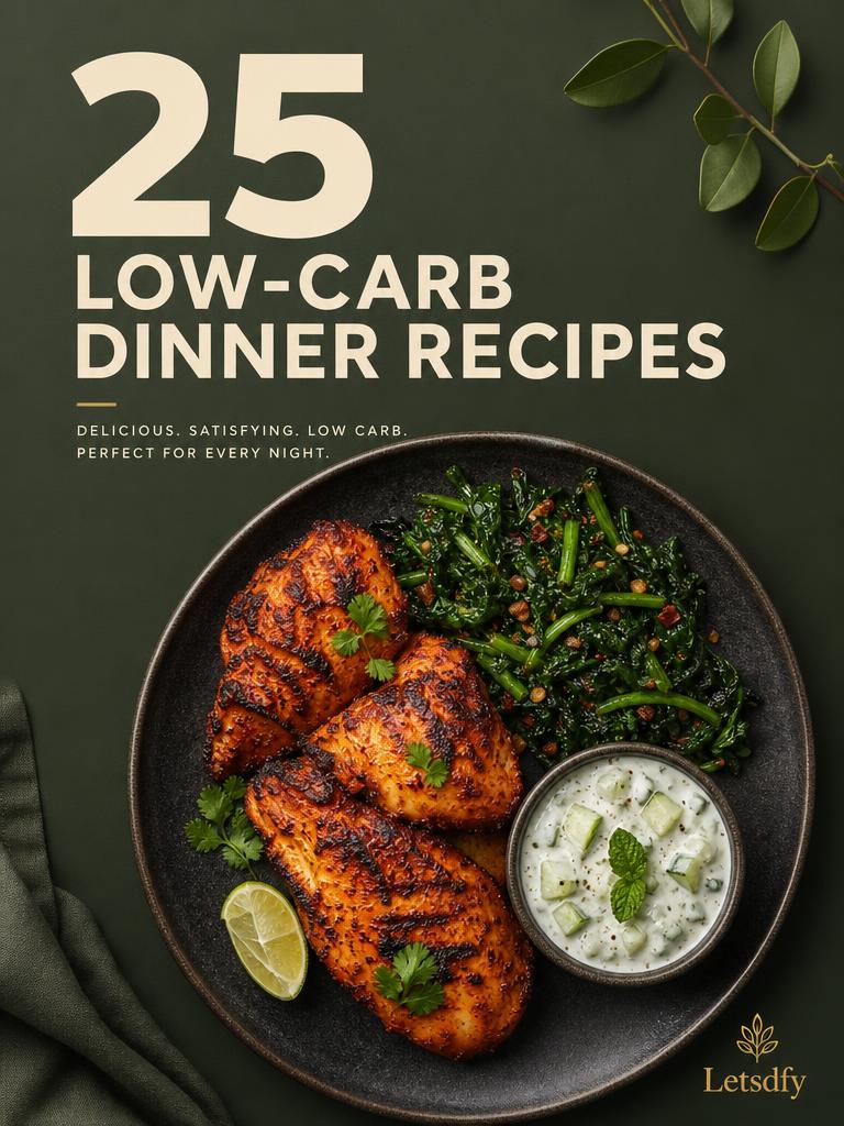 25 Low-Carb Dinner Recipes