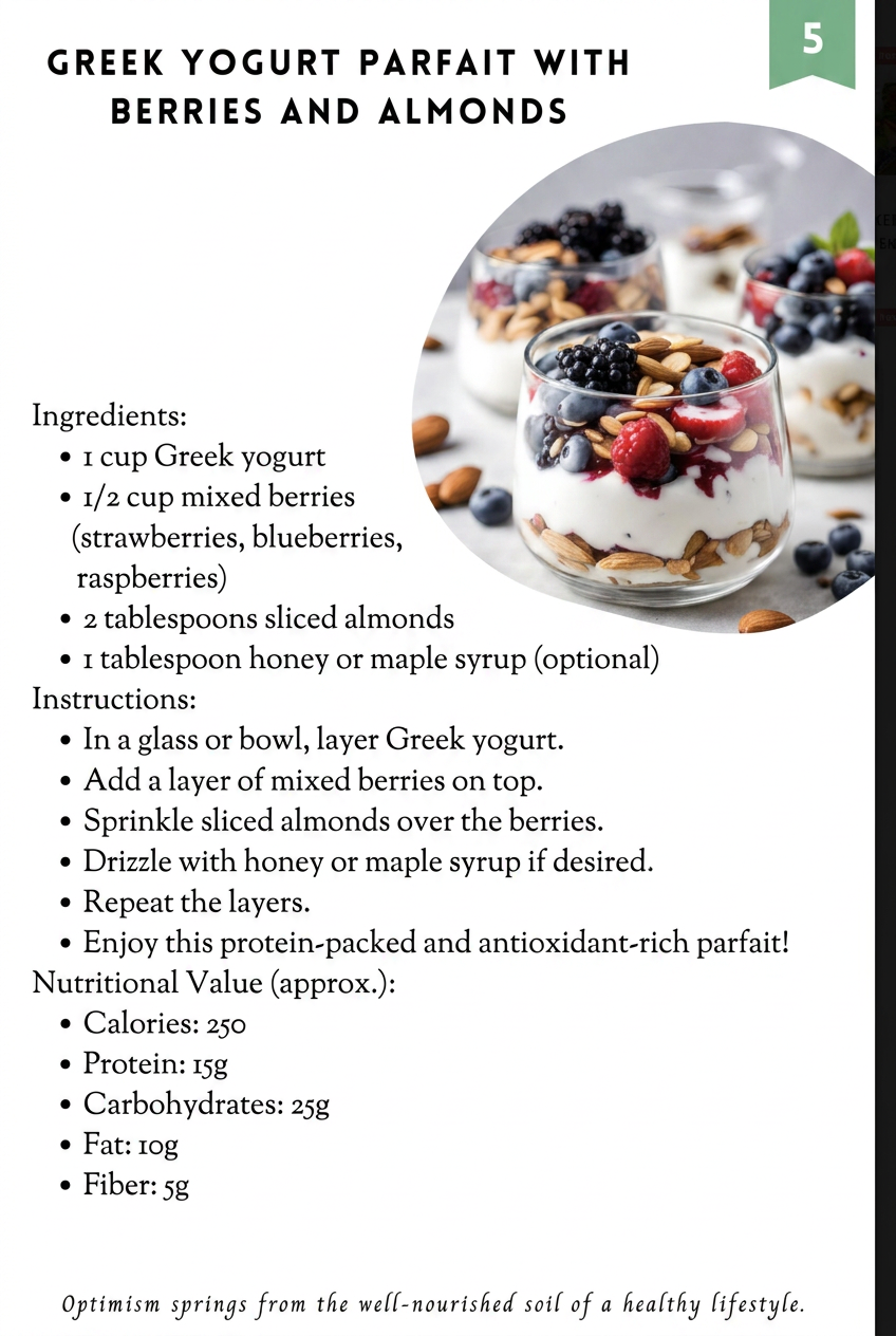 Greek Yogurt Parfait